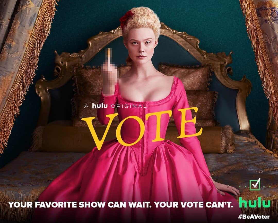 Hulu Home of Emmy-winningさんのインスタグラム写真 - (Hulu Home of Emmy-winningInstagram)「Today's the day. Be a voter. #Vote2020」11月4日 2時11分 - hulu