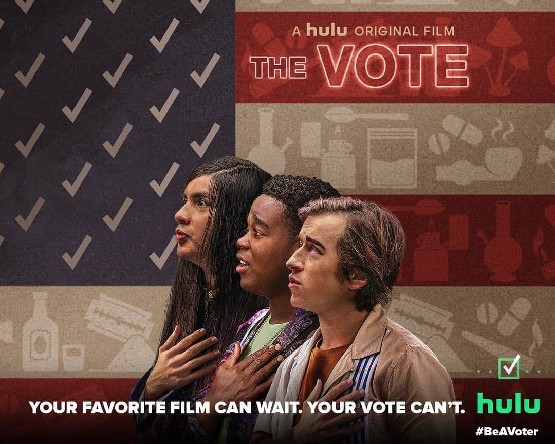Hulu Home of Emmy-winningさんのインスタグラム写真 - (Hulu Home of Emmy-winningInstagram)「Today's the day. Be a voter. #Vote2020」11月4日 2時11分 - hulu