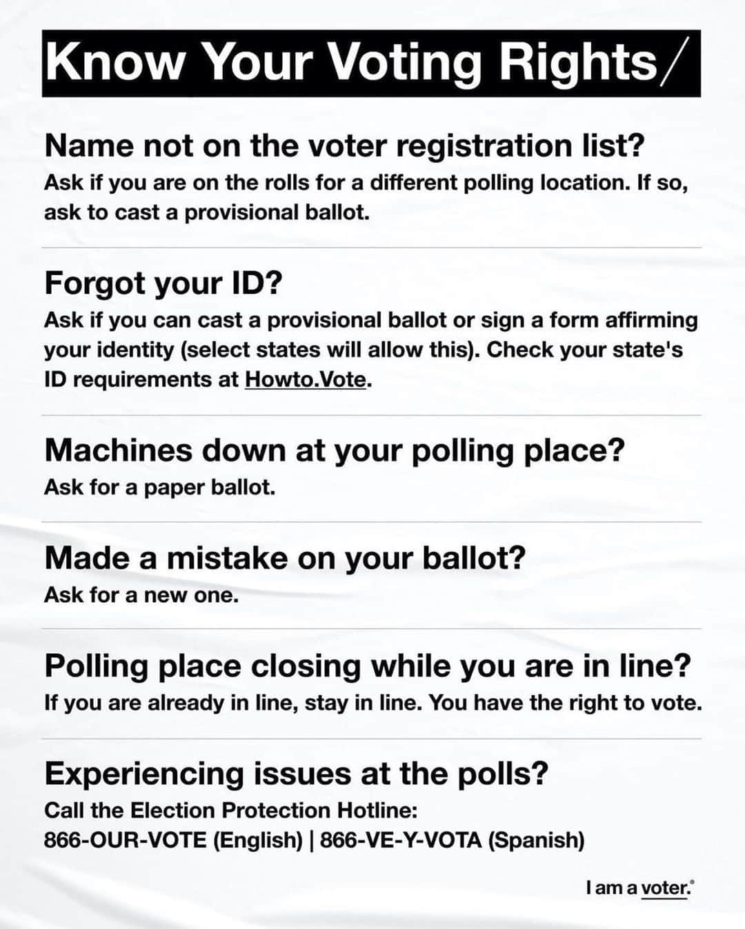 キャンディス・アッコラさんのインスタグラム写真 - (キャンディス・アッコラInstagram)「Today’s the Day! Get out there & VOTE 🗳 Some states let you register and vote on the same day! Swipe to know your voting rights! Use your voice. Your vote matters!」11月4日 2時41分 - candiceking