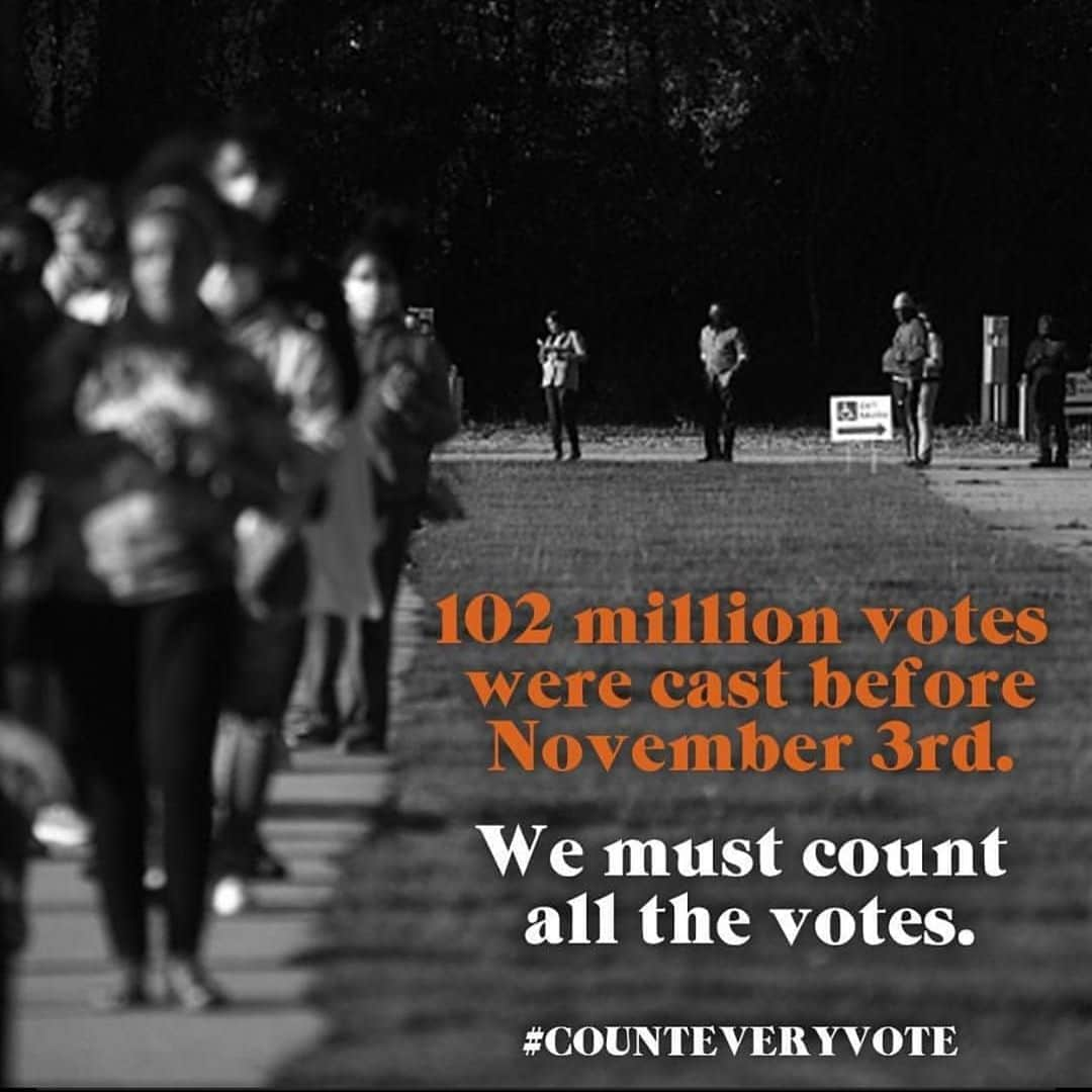 ドウェイン・ウェイドさんのインスタグラム写真 - (ドウェイン・ウェイドInstagram)「#counteveryvote」11月4日 13時47分 - dwyanewade