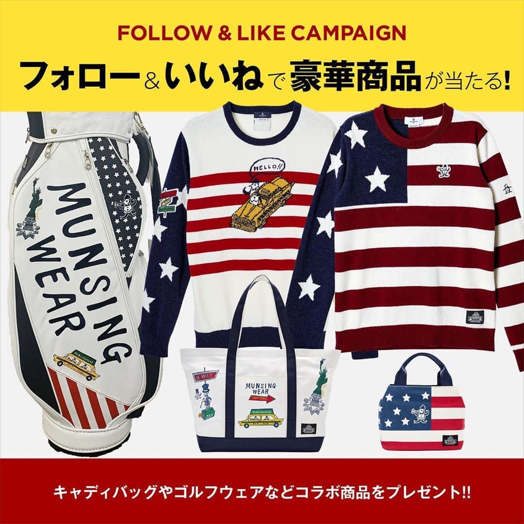 Munsingwearのインスタグラム