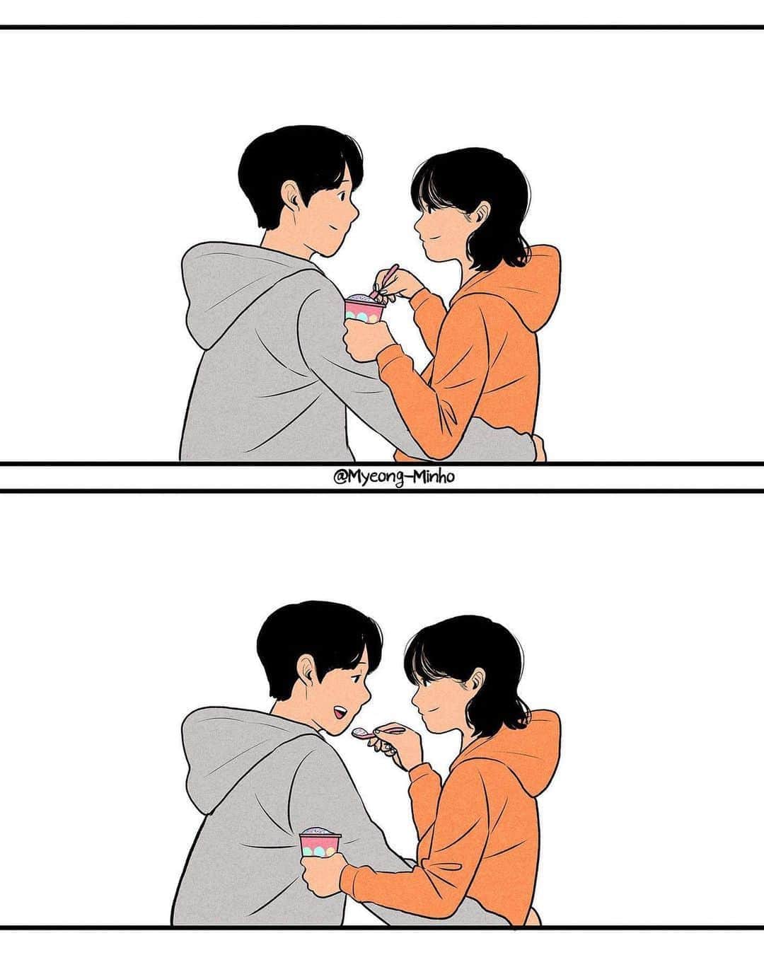 9GAGさんのインスタグラム写真 - (9GAGInstagram)「Ok I’ll have you then 😛 Follow @couple for more #couplegoals - ✏️ @93.minho - #9gag #couple #relationship #love #girlfriend #boyfriend #cheeky」11月4日 12時27分 - 9gag