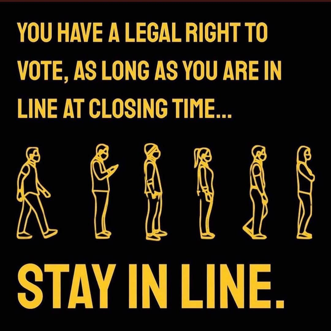 ミシェル・モナハンさんのインスタグラム写真 - (ミシェル・モナハンInstagram)「🚨ATTN Arizona friends! (especially in Maricopa and Pima County)🚨 Waiting in line to vote? Stay put — if you’re in line before 7 PM, you are guaranteed your right to vote!」11月4日 12時54分 - michellemonaghan