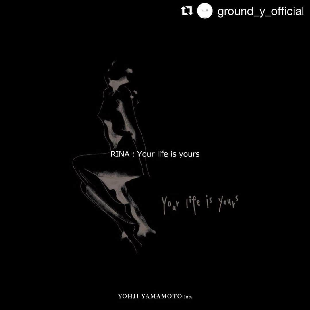 SCANDALさんのインスタグラム写真 - (SCANDALInstagram)「#Repost @ground_y_official ・・・ Ground Y ☓ SCANDAL Collection “Message“  RINA：Your life is yours  あなたの人生はあなたのもの  私たちが活動する上での大切なアイデンティティである「女性」を象徴したデザインに、いつの時代もそれぞれが自分らしく生きられるようにと願いを込めたメッセージを添えました。  11/5(Thu)12:00〜release  https://theshopyohjiyamamoto.jp/shop/c/c20/  直営店舗・公式WEB STORE 「THE SHOP YOHJI YAMAMOTO」同時公開  #groundy #yohjiyamamoto #scandalband #scandalrina #グラウンドワイ #ヨウジヤマモト #山本耀司 #スキャンダル #y3」11月4日 13時03分 - scandal_band_official