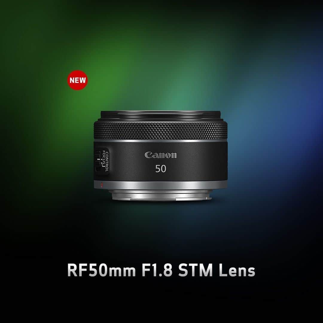 CANON USAさんのインスタグラム写真 - (CANON USAInstagram)「Introducing the new RF50mm F1.8 STM Lens! Blurred background portraits and low light scenes are easy with this compact and lightweight, bright, fixed 50mm lens – making it a great addition to any EOS R-series camera bag.」11月4日 13時06分 - canonusa