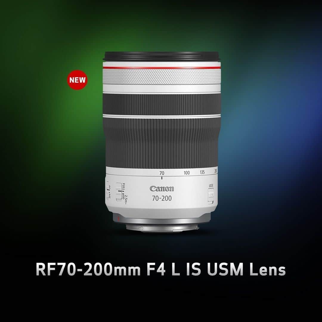 CANON USAさんのインスタグラム写真 - (CANON USAInstagram)「Welcome Canon's shortest and lightest weight 70-200mm lens with an F4 aperture. Whether producing high-quality photos or videos, the new RF70-200mm F4L IS USM Lens will be an excellent compact telephoto travel companion.」11月4日 13時24分 - canonusa