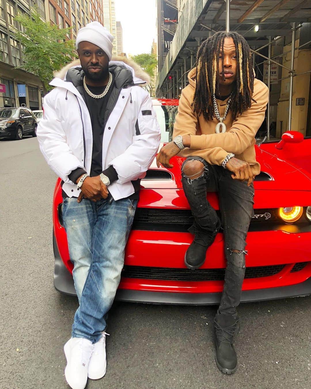 ファンクマスター・フレックスのインスタグラム：「Shooting that video off my album! @FunkFlex x @kingvonfrmdao Video/Song out December 10! All Platforms! @youtube / FunkFlex Yes sir! Lyor/Kelly!!!!! 🎥 @juganot ( Red Eye / @dodgeofficial ) @inflexwetrust films / records 💯 independent!」