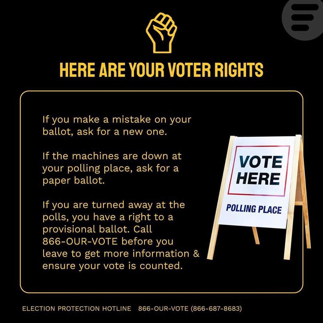 ケイティ・ロウズさんのインスタグラム写真 - (ケイティ・ロウズInstagram)「If you're heading to the polls today—here are some tips! #EveryVoteCounts #ElectionDayGuide」11月4日 5時02分 - ktqlowes