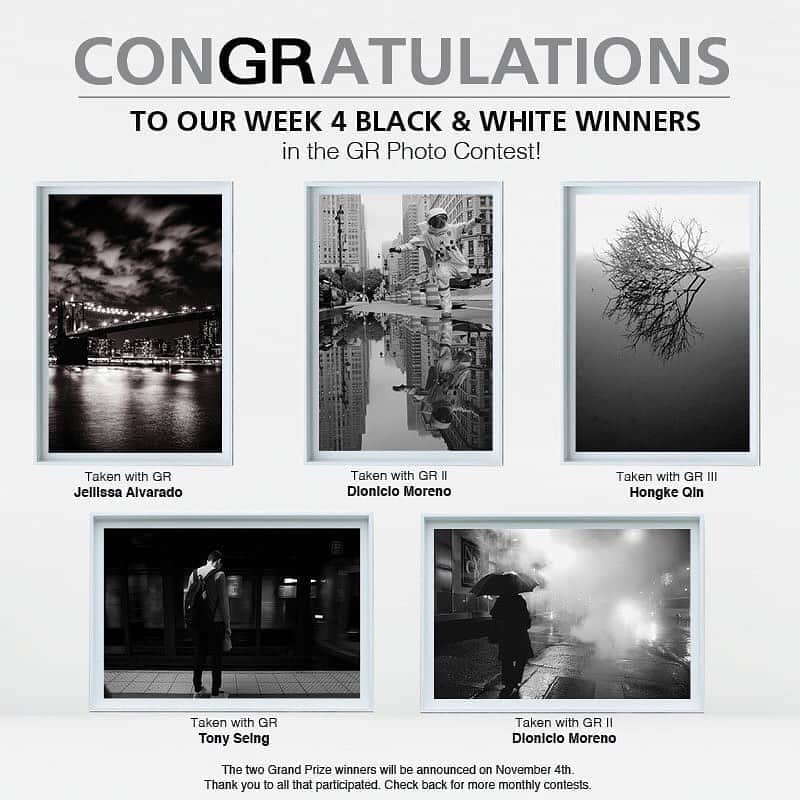 Ricoh Imagingさんのインスタグラム写真 - (Ricoh ImagingInstagram)「Congratulations to our week 4 winners in the GR Photo Contest. Check back soon to see our overall winners! #ricohgr #gr3 #griii #gr」11月4日 6時36分 - ricohpentax