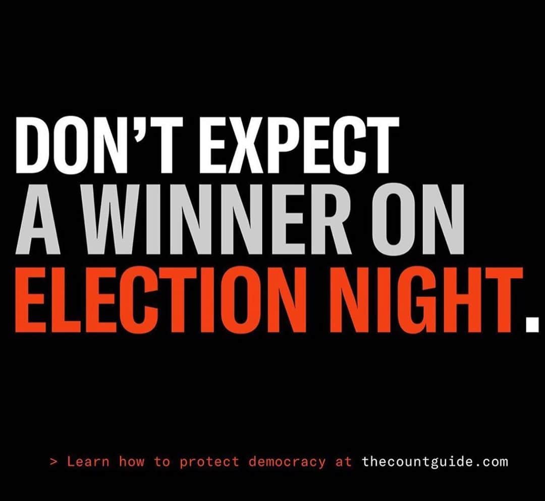 アイシャ・タイラーのインスタグラム：「Keep calm and remember that the election isn’t over until every single vote is counted. That’s the way it’s always been. That’s the way it will always be. Get info: iwillvote.com 🇺🇸🤘🏾🗳」