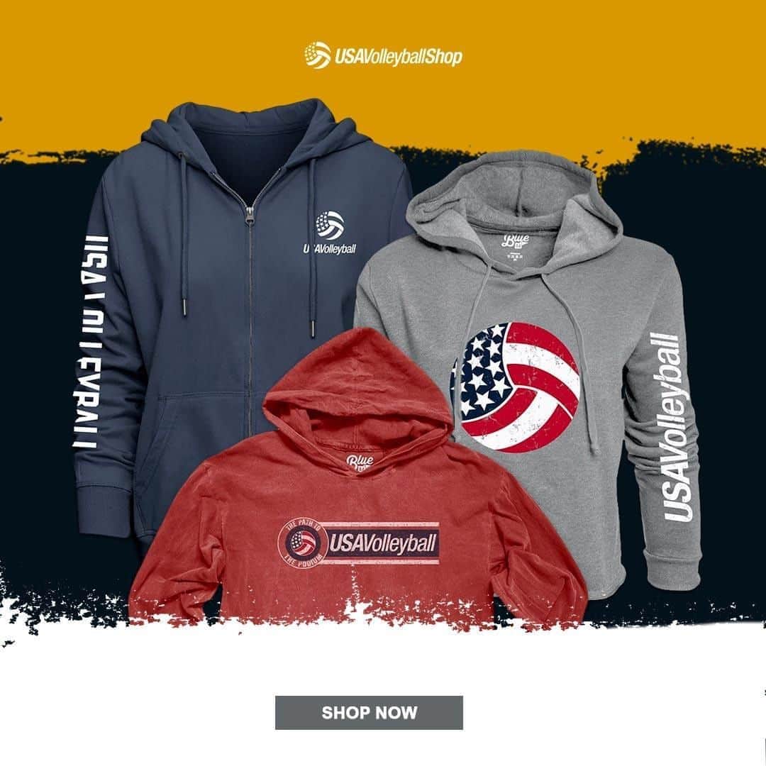 USA Volleyballさんのインスタグラム写真 - (USA VolleyballInstagram)「Gear up for fall and shop your favorite USA Volleyball hoodies! 🍂  Pick up these and more of the latest styles, link in bio!」11月4日 7時00分 - usavolleyball