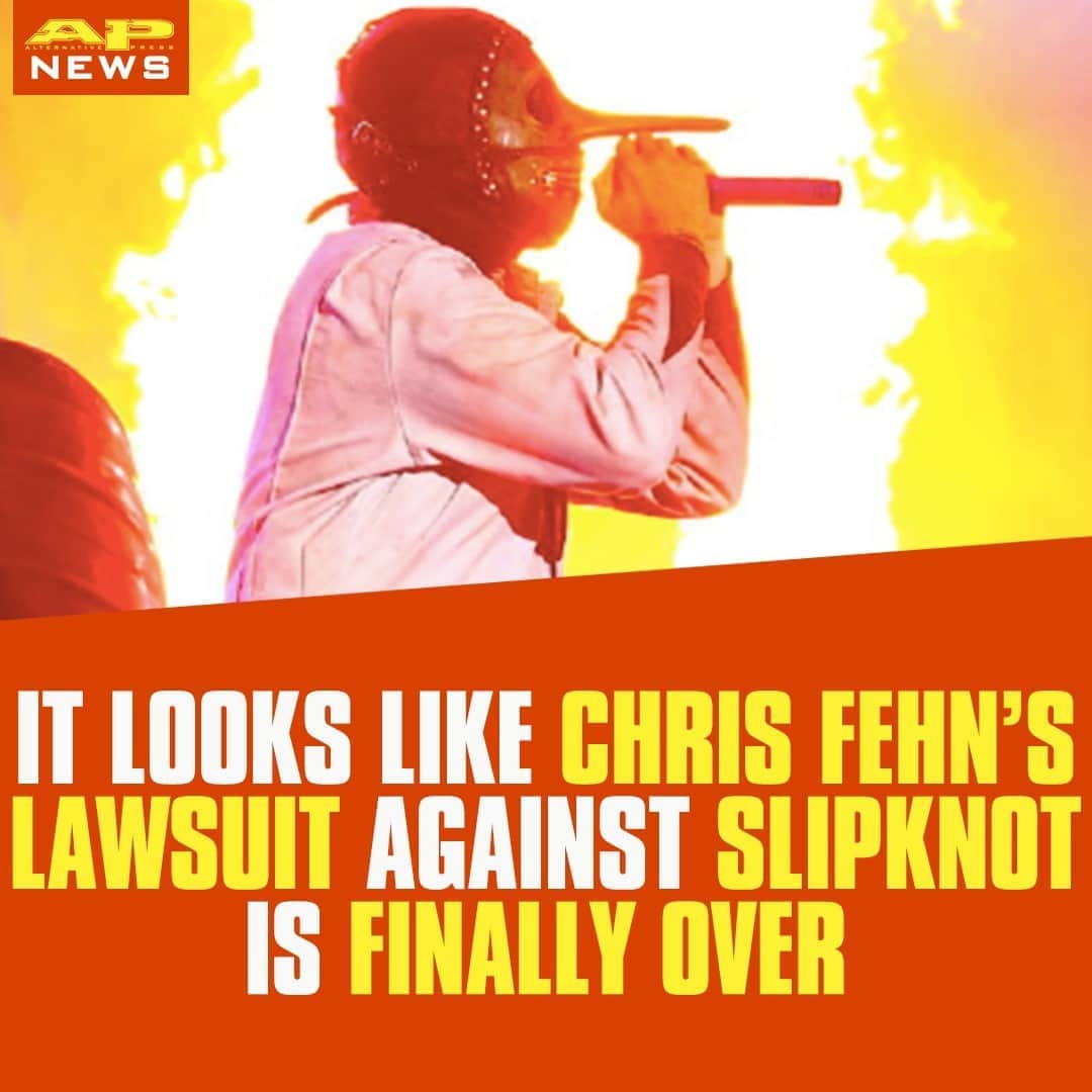 Alternative Pressさんのインスタグラム写真 - (Alternative PressInstagram)「Chris Fehn’s ongoing lawsuit against his former band @slipknot over unpaid compensation has officially been dropped⁠ LINK IN BIO⁠ .⁠ .⁠ .⁠ #chrisfehn #slipknot #slipknotlawsuit #altpress #alternativepress」11月4日 7時01分 - altpress