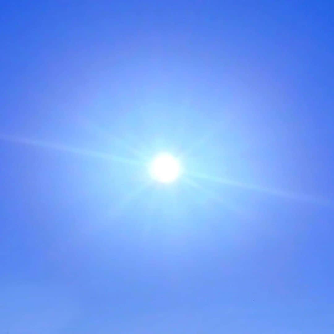 のインスタグラム：「☀太陽浴びて, パワー充電～✨」