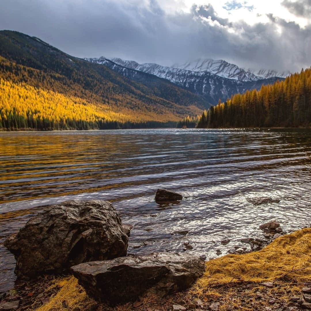 アメリカ内務省さんのインスタグラム写真 - (アメリカ内務省Instagram)「Just a moment of calm and peace for your social media feeds.   Enjoy this virtual escape to Glacier National Park (@GlacierNPS) in #Montana. Photo by #NationalPark Service. #usinterior」11月4日 10時10分 - usinterior