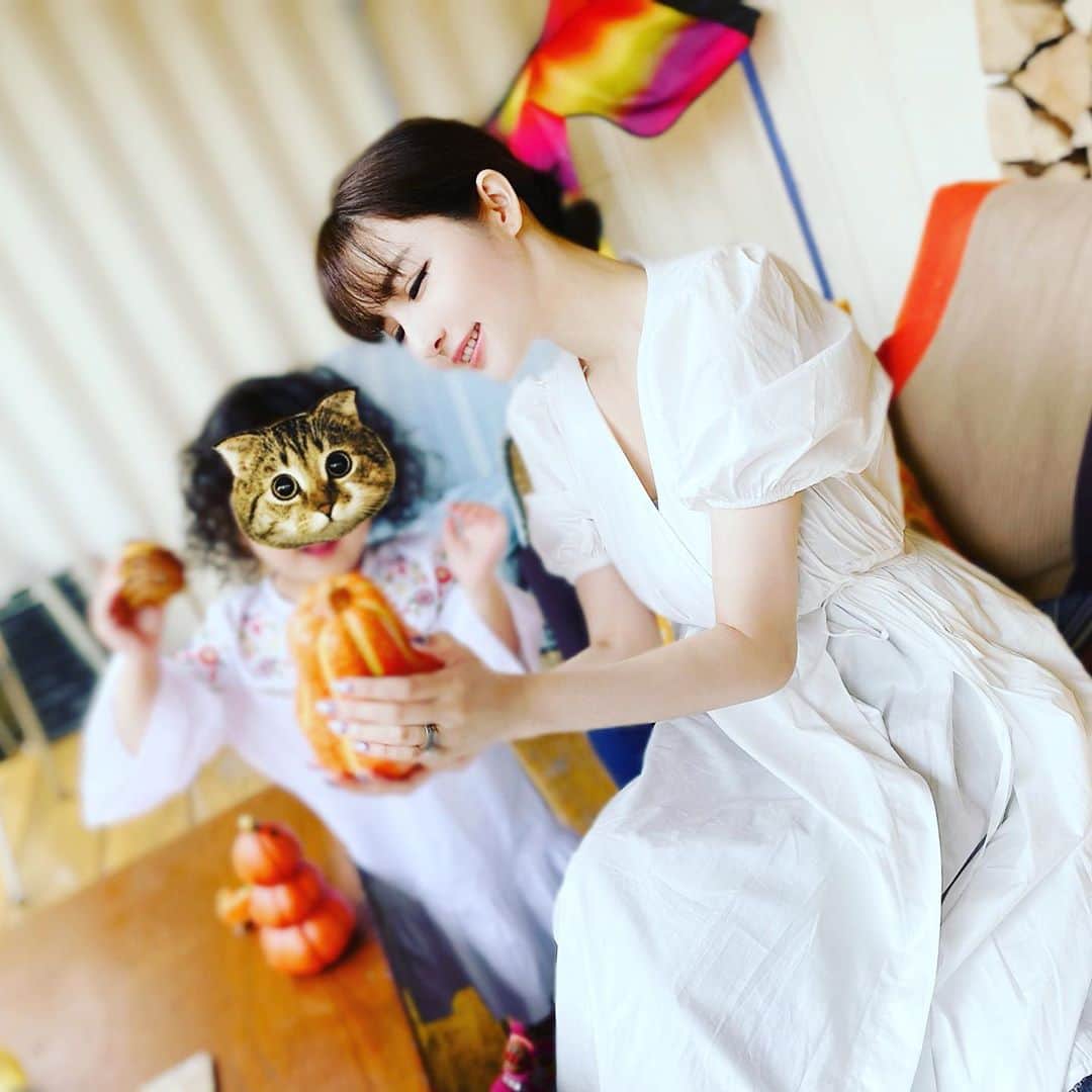森下悠里さんのインスタグラム写真 - (森下悠里Instagram)「@malu_officialshop  可愛い可愛いリンクコーデしたよ💓 - 秋冬も可愛いの沢山あるし 男の子ママも必見です💓 - 春夏はSALE中✨ - - #malulink #malu #kids #mama #linkcode」11月4日 10時08分 - yuurimorishita