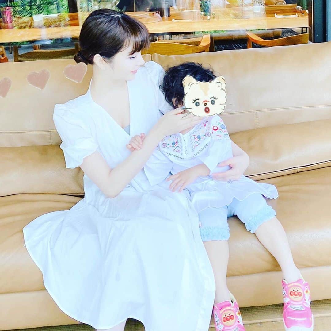 森下悠里さんのインスタグラム写真 - (森下悠里Instagram)「@malu_officialshop  可愛い可愛いリンクコーデしたよ💓 - 秋冬も可愛いの沢山あるし 男の子ママも必見です💓 - 春夏はSALE中✨ - - #malulink #malu #kids #mama #linkcode」11月4日 10時08分 - yuurimorishita
