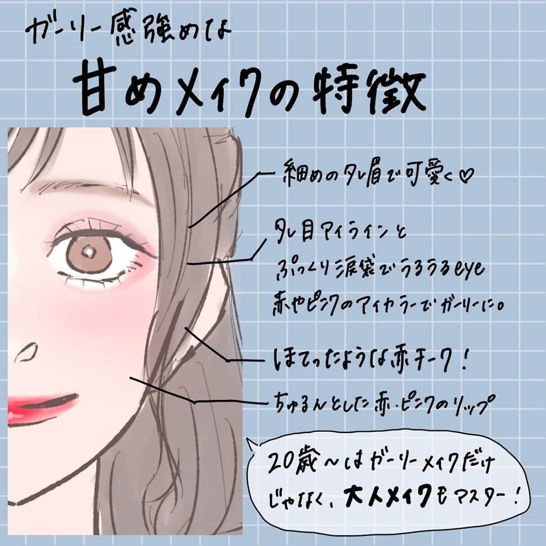 corectyさんのインスタグラム写真 - (corectyInstagram)「【20歳からの大人メイク♥】 ・ 今回は、20歳を超えたらマスターしたい、 大人っぽメイクをcorecty編集部が解説します♡ ・ 甘めメイクと大人っぽメイクを使い分ければ、 狙い通りの印象を与えられるはず😉✨ ・ ・ 投稿へのコメントでのリクエストも大歓迎です♡ 気軽にコメントして下さい💕 ・ ・ #ベースメイク #アイメイク #リップ #涙袋メイク #涙袋 #アイブロウ #眉毛 #眉メイク #垢抜け #盛れるメイク #コスメ #コスメ垢 #コスメ紹介 #コスメ好きな人と繋がりたい #コスメマニア #おすすめコスメ #ベストコスメ #美容垢さんと繋がりたい #メイク #メイク法 #メイク術 #メイク講座 #メイクレッスン #コスメ好き #美容好きさんと繋がりたい #corectyメイク講座」11月4日 12時00分 - corecty_net