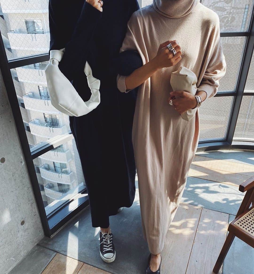 美生のインスタグラム：「#ウォッシャブルニットワンピ﻿ ﻿ ﻿ ﻿ ものすごく人気のitemが﻿ 再販start🕊﻿ ﻿ ﻿ ﻿ おすすめすぎる理由は﻿ @donobanweb LIVEと﻿ Blogで…✍🏻﻿ ﻿ ﻿ ﻿ ﻿」