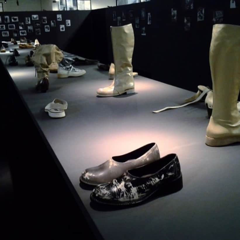 のインスタグラム：「Our shoes archive via our designer @massbizzi #collectionpriveeofficial  • • • • #collectionpriveeaccessories #archive #history #dna #shoes #accessories #madeinitaly #designer #massimobizzi #contemporary #love #shoemaker」