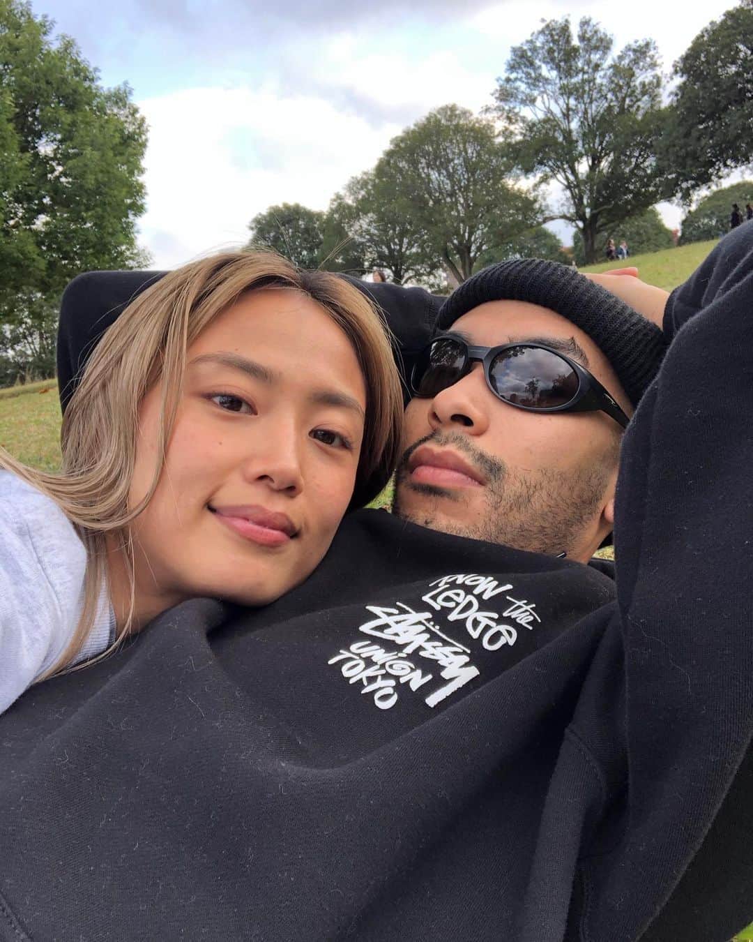 mao mitsuiのインスタグラム：「Autumn picnic🤎」