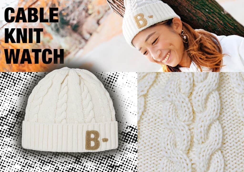 のインスタグラム：「釣り場ではもちろん、普段使いもバッチリな【B-TRUE】のケーブルニットワッチを紹介  #ビートゥルー #トゥルービー #ぺルビー貴子 #関和学 #BTRUE #ケーブルニットワッチ #ルアーニュース」