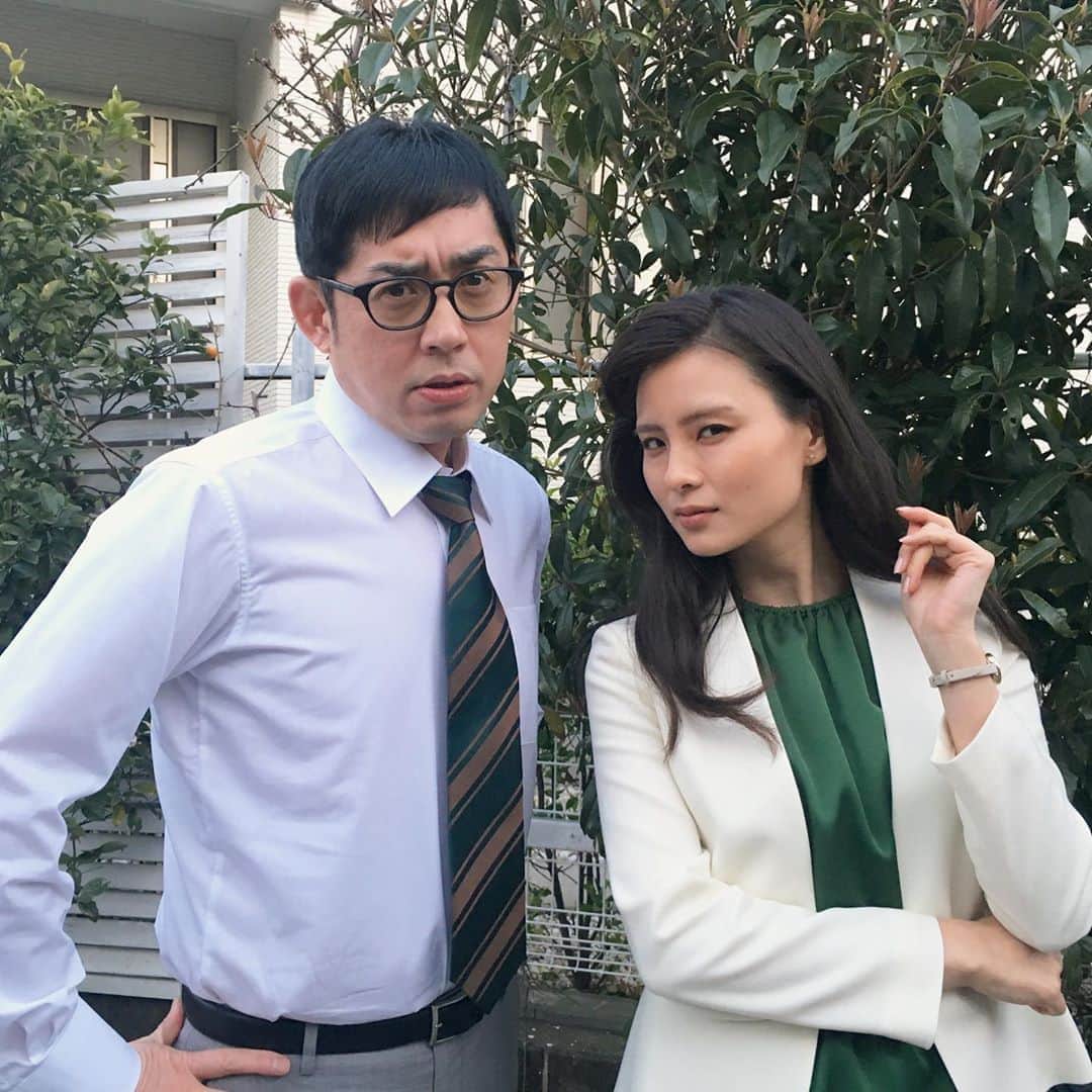 のインスタグラム：「(∵)﻿ ﻿ ﻿ オフショットも﻿ おまけ☺︎﻿ ﻿ ﻿ スタッフさんも役者さんも﻿ 気の知れた仲で﻿ 相変わらず楽しすぎる現場でした！﻿ ﻿ ずっと笑ってたな☺︎﻿ ﻿ CMに使われなかったカットやナレーションも﻿ 是非皆様にお見せしたいほど！﻿ ﻿ リニューアルしたCMで﻿ また改めて﻿ 私のことを知ってくれた人が沢山いるので﻿ 今回も﻿ ニッスイさん﻿ スタッフさん﻿ 竹森さん﻿ チンジャオロースさんに感謝ですー！﻿ ﻿ 竹森さん！﻿ 今回も夫婦役ありがとう＼(∵)／﻿ ﻿ またこの謎夫婦で﻿ パワーアップして﻿ 再会できたら良いなぁ♫﻿ ﻿ ﻿ ﻿」
