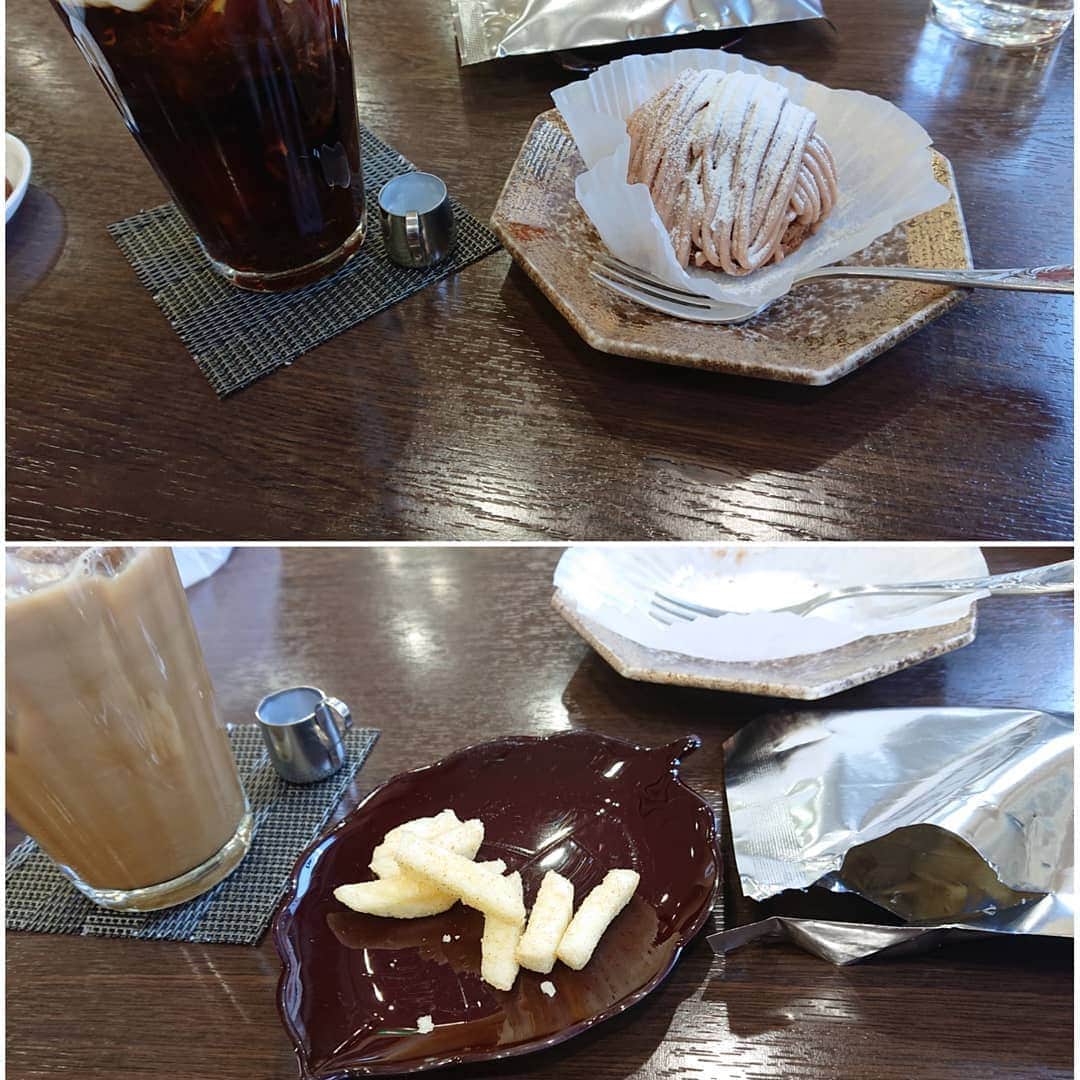 グレート義太夫さんのインスタグラム写真 - (グレート義太夫Instagram)「カサ…。デ・オリーバ。 今日も今日とて。モンブランを食しました。」11月4日 15時02分 - great_gidayu