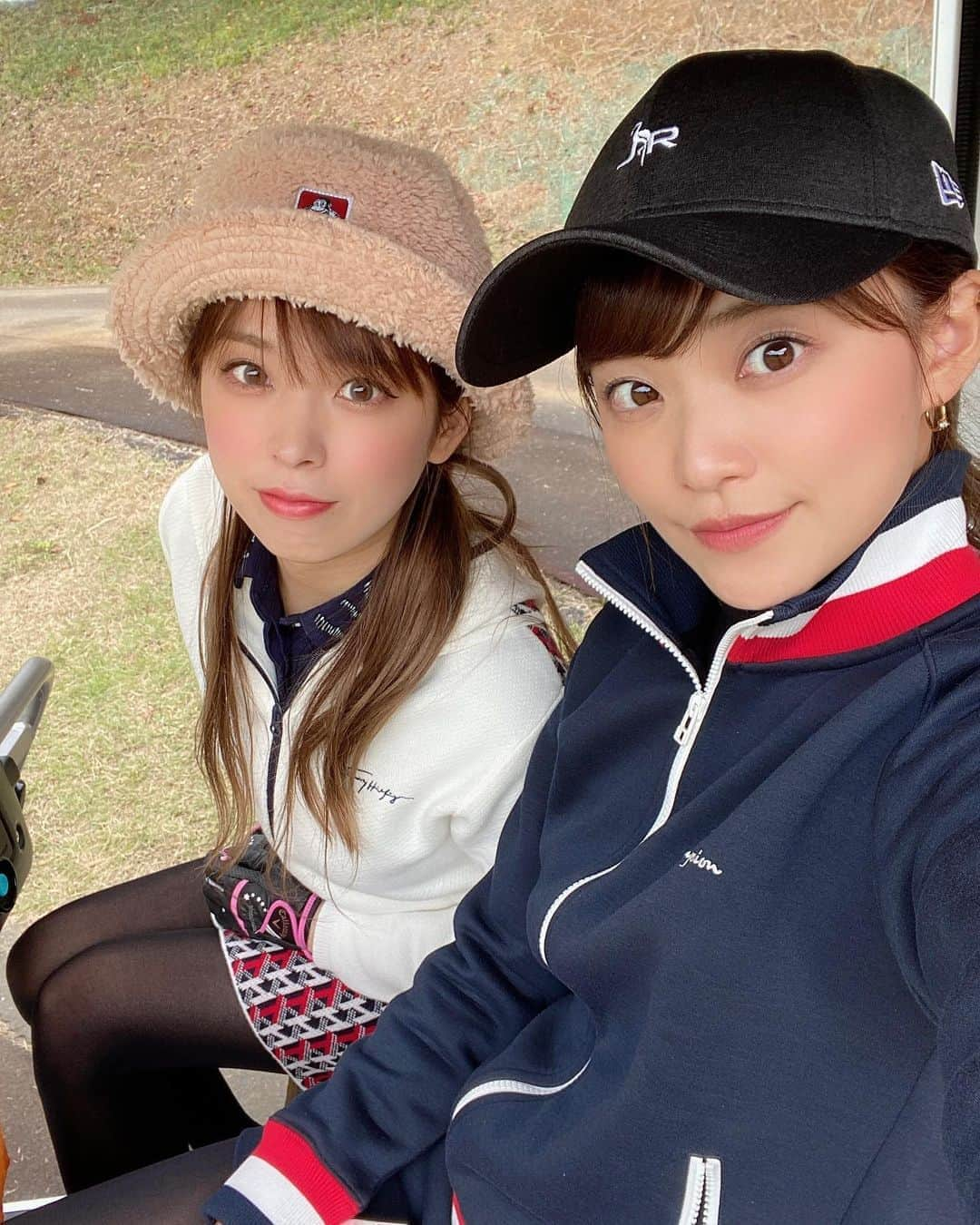 西村麻依のインスタグラム：「. この日はドライバー調子良くて ⚪️98で回れて嬉しい🏌🏻‍♀️☀️✨ . #越生ゴルフクラブ  #ゴルフ女子  #レギュラーティーから90切りたい 🥺」