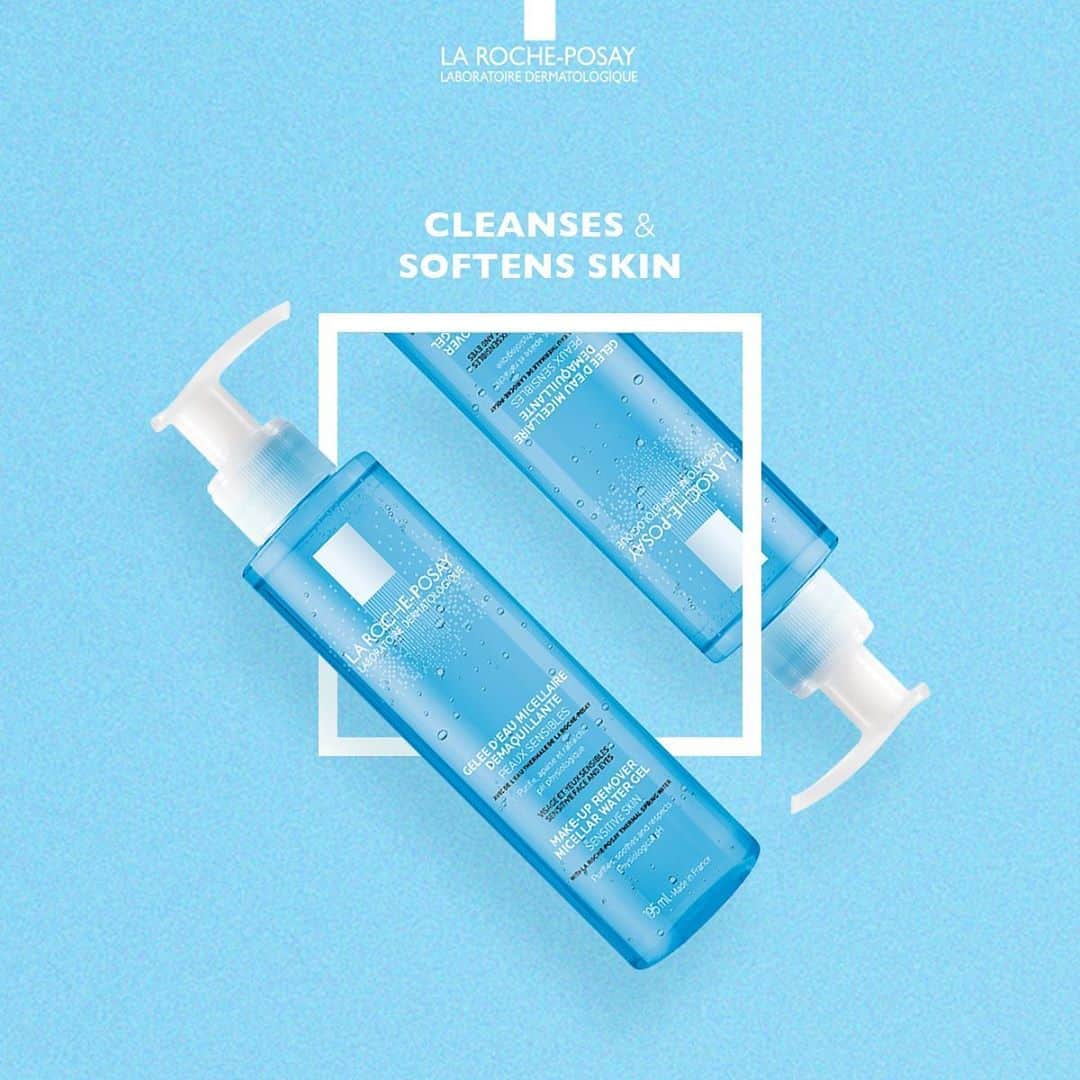 LA ROCHE-POSAY JAPAN ラロッシュポゼのインスタグラム：「＼ 肌へのやさしさを追求したクレンジングジェル ／ . #ミセラークレンジングジェル は1本でメイク落とし、洗顔、保湿の3役をかなえるジェルタイプのクレンジング . 肌へのやさしさを考えたやわらかなジェルで、肌を強くこすらずにメイクや汚れを落とすことができます。 . ヒアルロン酸配合で、使用後の肌がしっとりするのも特徴🌿 心地良い感触の肌に仕上げてくれますよ。 . 肌への負担をかけることなく一日頑張った肌を労ってあげませんか？ . ミセラークレンジングジェル 195mL 2,860円（税込） . #ラロッシュポゼ #larocheposay #乾燥肌 #敏感肌 #敏感肌対策 #スキンケア #低刺激 #敏感肌コスメ #保湿対策 #保湿ケア #乾燥対策 #基礎化粧品 #コスメ好きさんと繋がりたい #コスメ紹介 #コスメ好き #クレンジング #クレンジングジェル #美肌レシピ #美肌作り #肌荒れ改善 #素肌感 #素肌美人 #素肌美 #シートマスク #スキンケアマニア #肌メンテナンス #肌断食 #デイリースキンケア #敏感肌スキンケア」