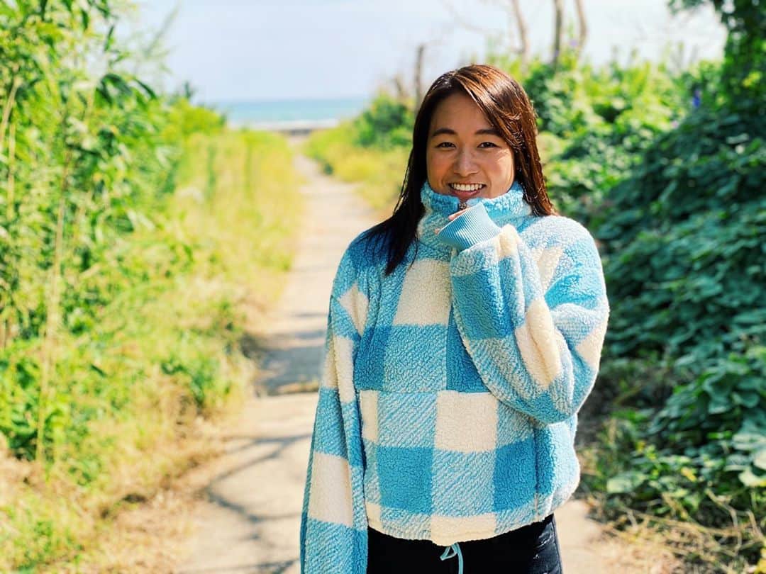田代凪沙のインスタグラム：「首まで隠れるから、あったかいオススメ🥰 #bwjp」