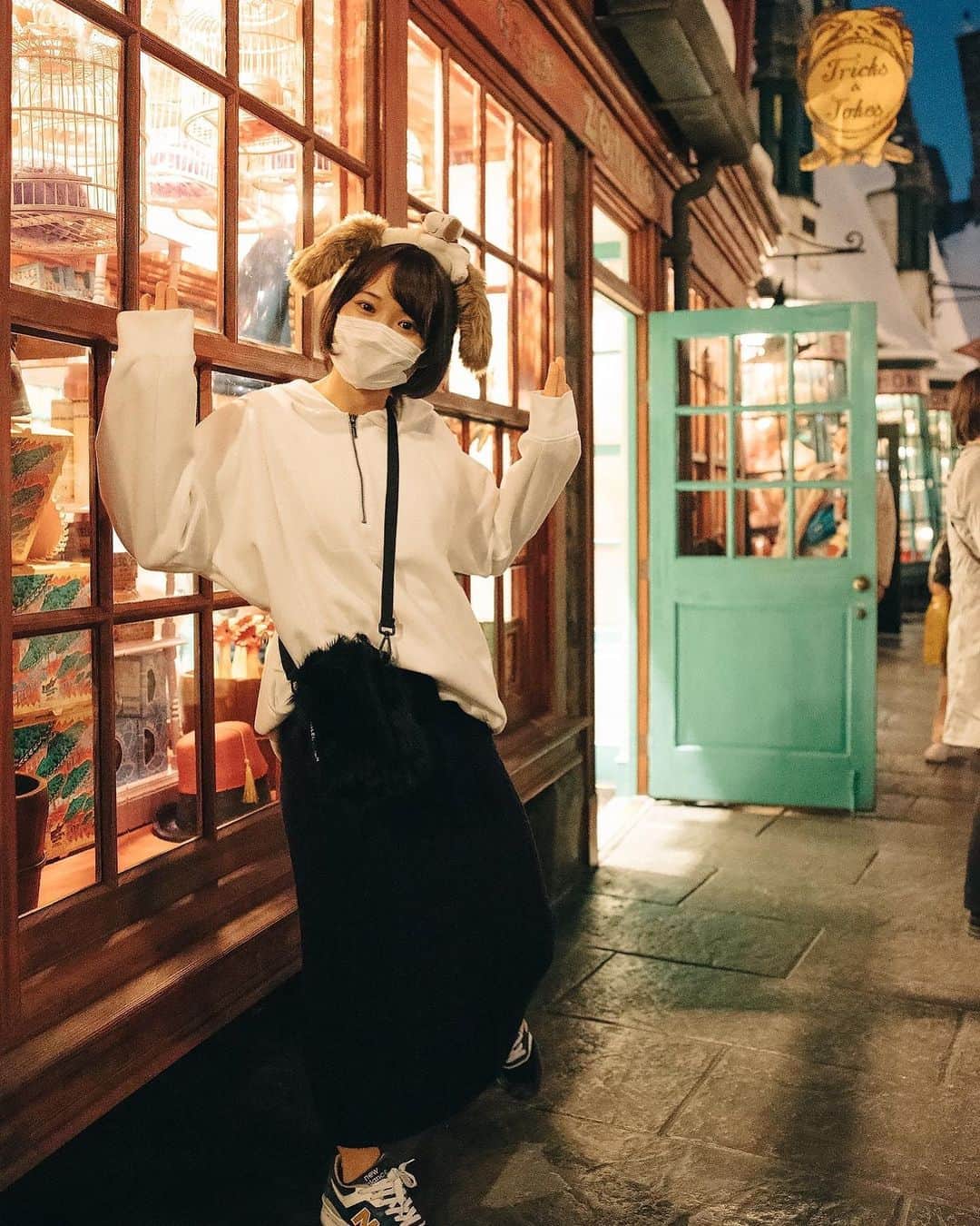 山中日菜美さんのインスタグラム写真 - (山中日菜美Instagram)「シンプルに楽しんだ  みなさん ユニバのどのエリアが好きですか？🌍」11月4日 18時18分 - hnm__n