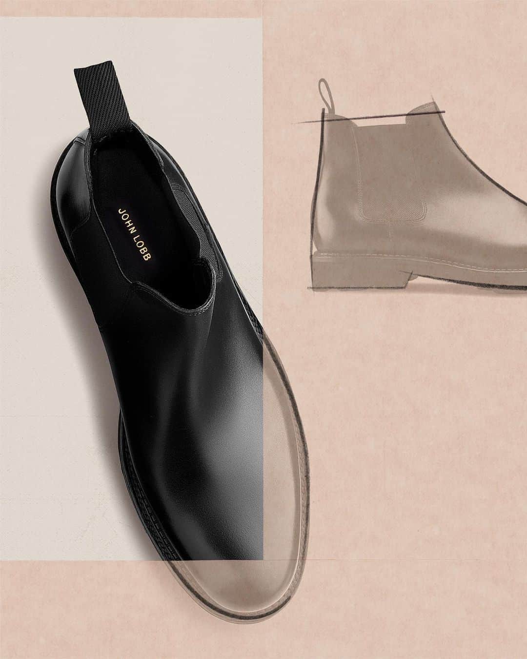 ジョンロブのインスタグラム：「True value lies in footwear that lasts a lifetime. The Lawry New Standard is part of our versatile boot range, acting as timeless companions to life’s journey, absorbing its markings along the way. . #johnbb @martincole.de」