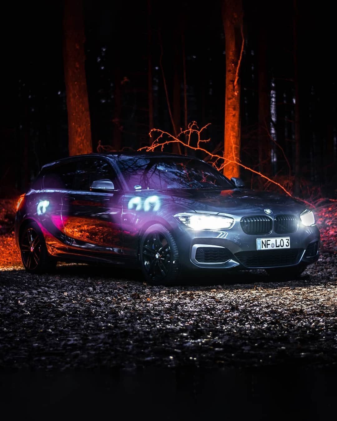 BMWのインスタグラム：「Into the woods.  The second generation of the BMW 1 Series.  #BMW #1Series #BMWrepost @michi.loo @sowa.jpg」