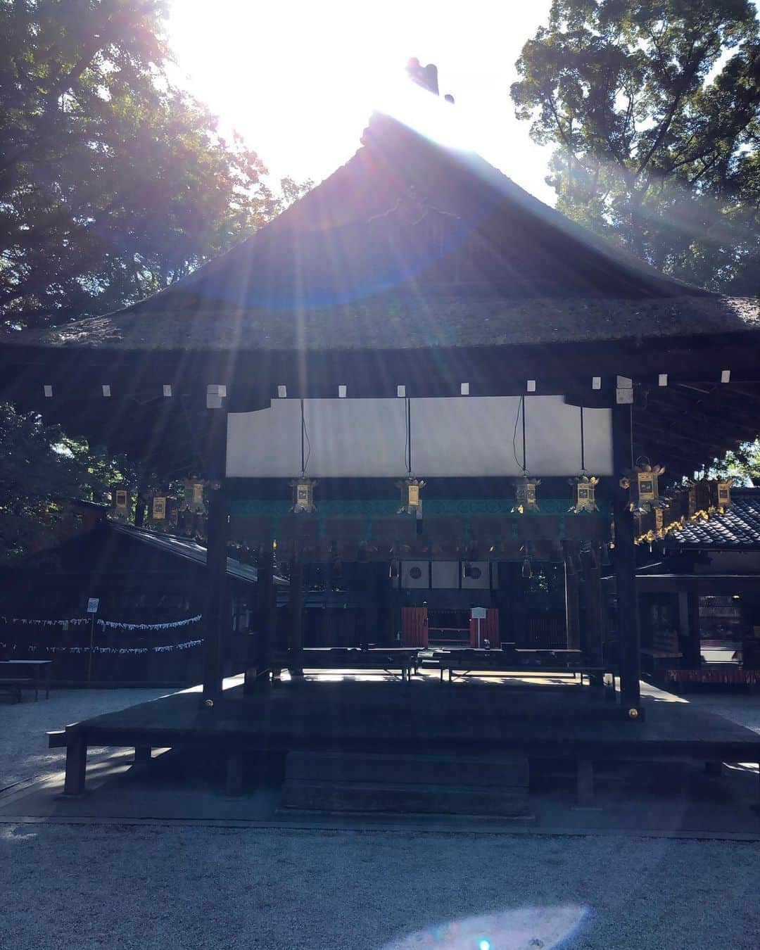 芽朗さんのインスタグラム写真 - (芽朗Instagram)「京都には一年間しか住んでいなかったけど、本当にお世話になった私のパワースポット。 糺の森から歩いて下鴨神社にお参りをして、河合神社の花梨水を飲むのが本当に大好き。  初めてホットを飲んだけれど、美味しかったなぁ。  今年も行けて幸せだった。 また来年に。」11月4日 19時58分 - mellowfukushima