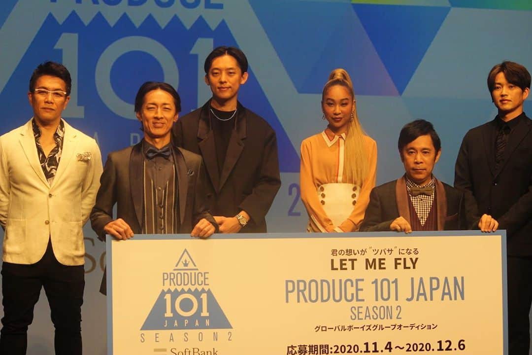 KEN THE 390のインスタグラム：「「PRODUCE 101 JAPAN」シーズン2 ラップトレーナーとして参加します🙌  よろしくお願いします！   #PRODUCE101JAPAN」