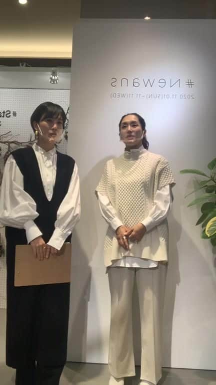 亀恭子のインスタグラム：「コラボコートご紹介」