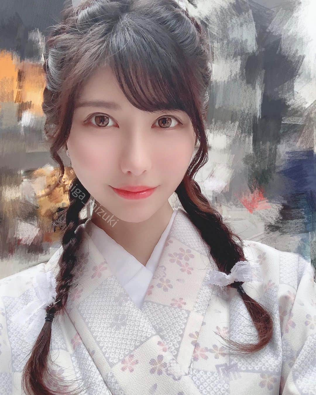 藍芽みずきさんのインスタグラム写真 - (藍芽みずきInstagram)「お疲れ様です👘💕」11月4日 20時58分 - aiga_mizuki