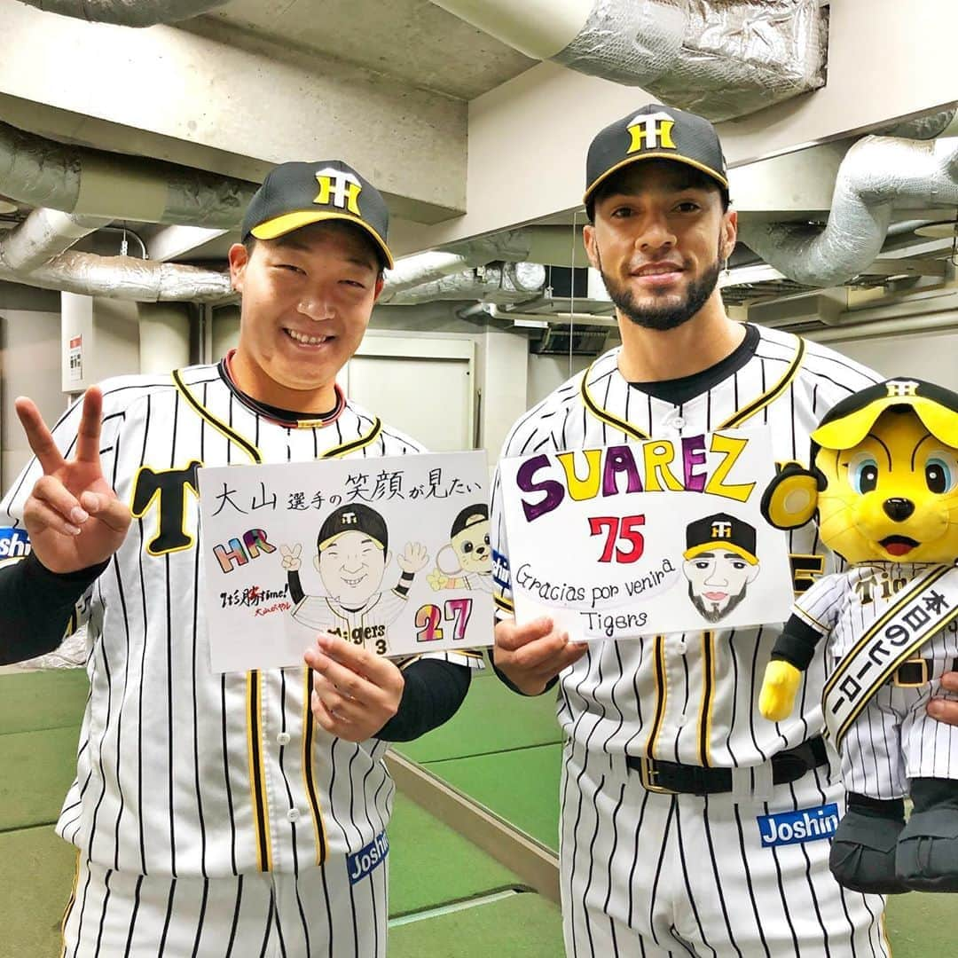 阪神タイガースのインスタグラム