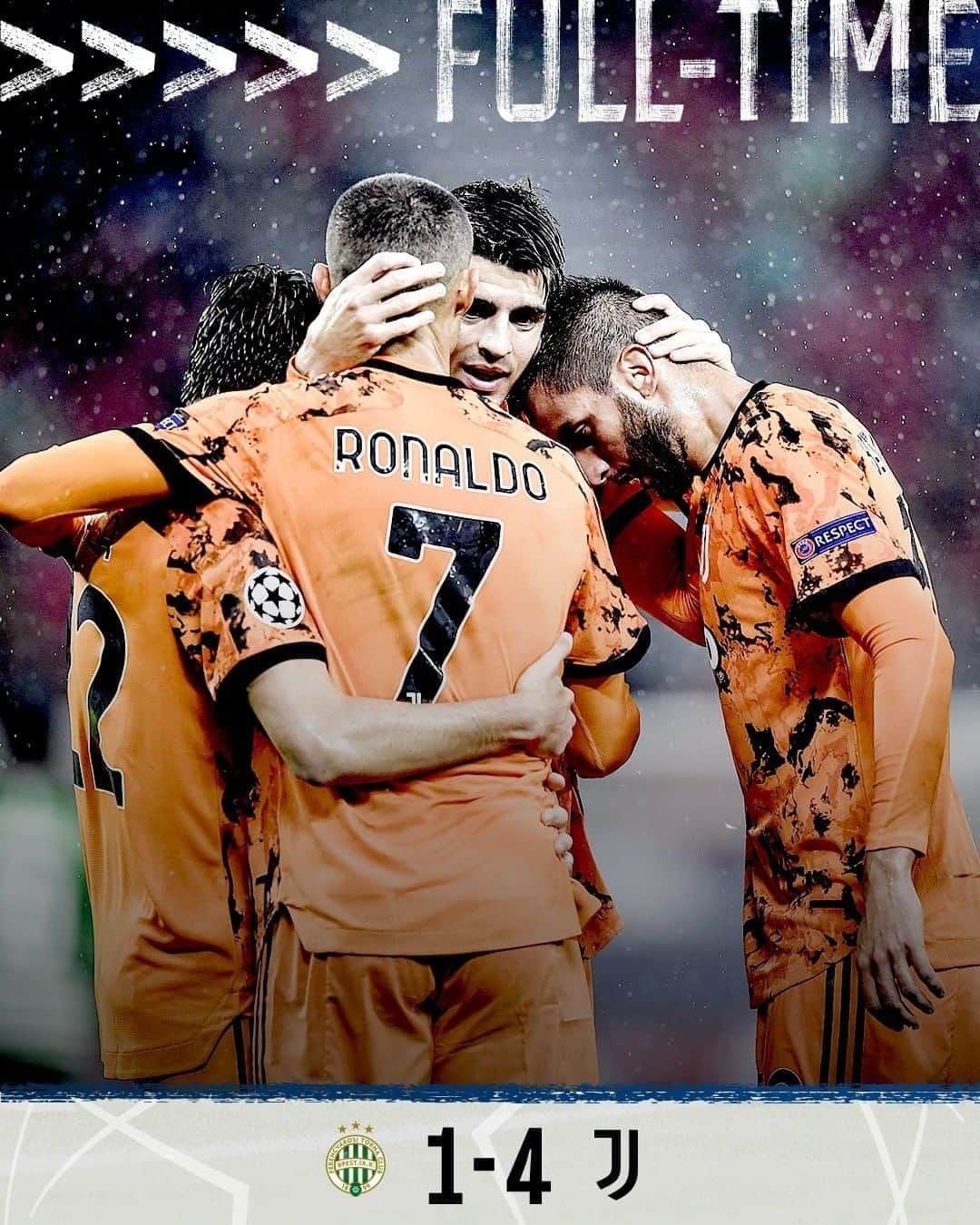 ユヴェントスFCさんのインスタグラム写真 - (ユヴェントスFCInstagram)「IT'S A BIG THREE POINTS IN BUDAPEST! 💪💪💪  #FerencvarosJuve #JuveUCL #ForzaJuve」11月5日 6時54分 - juventus