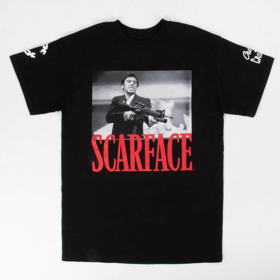 Crooks & Castlesのインスタグラム：「Crooks and Castles X Scarface launching tomorrow. Limited edition #scarface #scarfacemovie #crooks #crooksncastles #crooksandcastles」