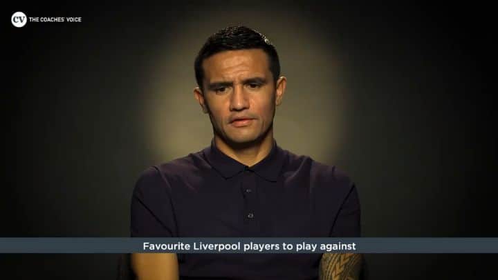 ティム・ケーヒルのインスタグラム：「Now I'm retired, I can look back on some amazing memories playing against Liverpool and players I looked for on the team sheet. #coachingjourney ⚽📚」