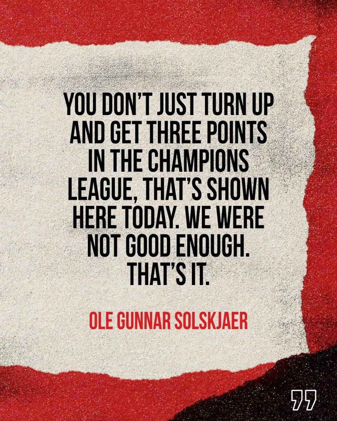 マンチェスター・ユナイテッドさんのインスタグラム写真 - (マンチェスター・ユナイテッドInstagram)「💬 Post-match thoughts from the boss. #MUFC #ChampionsLeague #Solskjaer」11月5日 7時30分 - manchesterunited