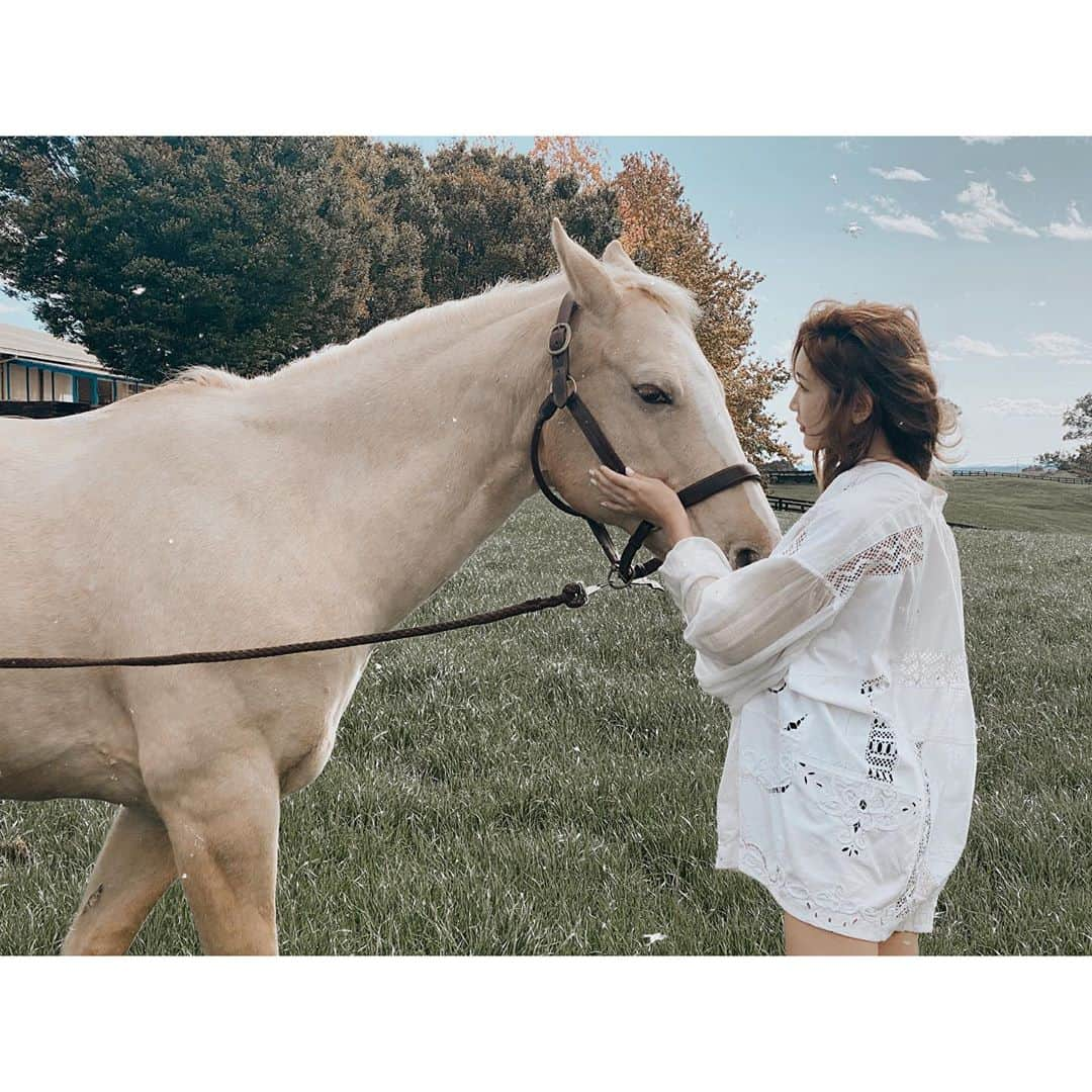 紗栄子さんのインスタグラム写真 - (紗栄子Instagram)「Luna🐴🌙 @nasufarmvillage」11月4日 23時59分 - saekoofficial