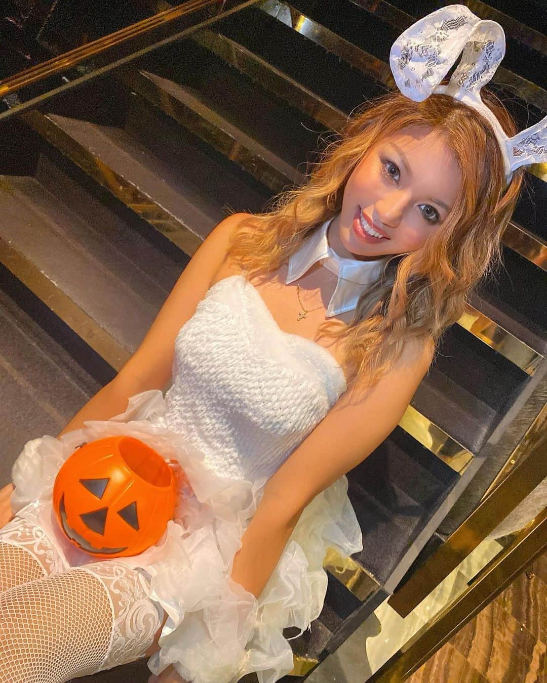 園崎夏海のインスタグラム：「#Halloween #六本木　#ZOOTOKYO #ズー東京 #キャバ嬢 #キャバクラ　#コスプレ」