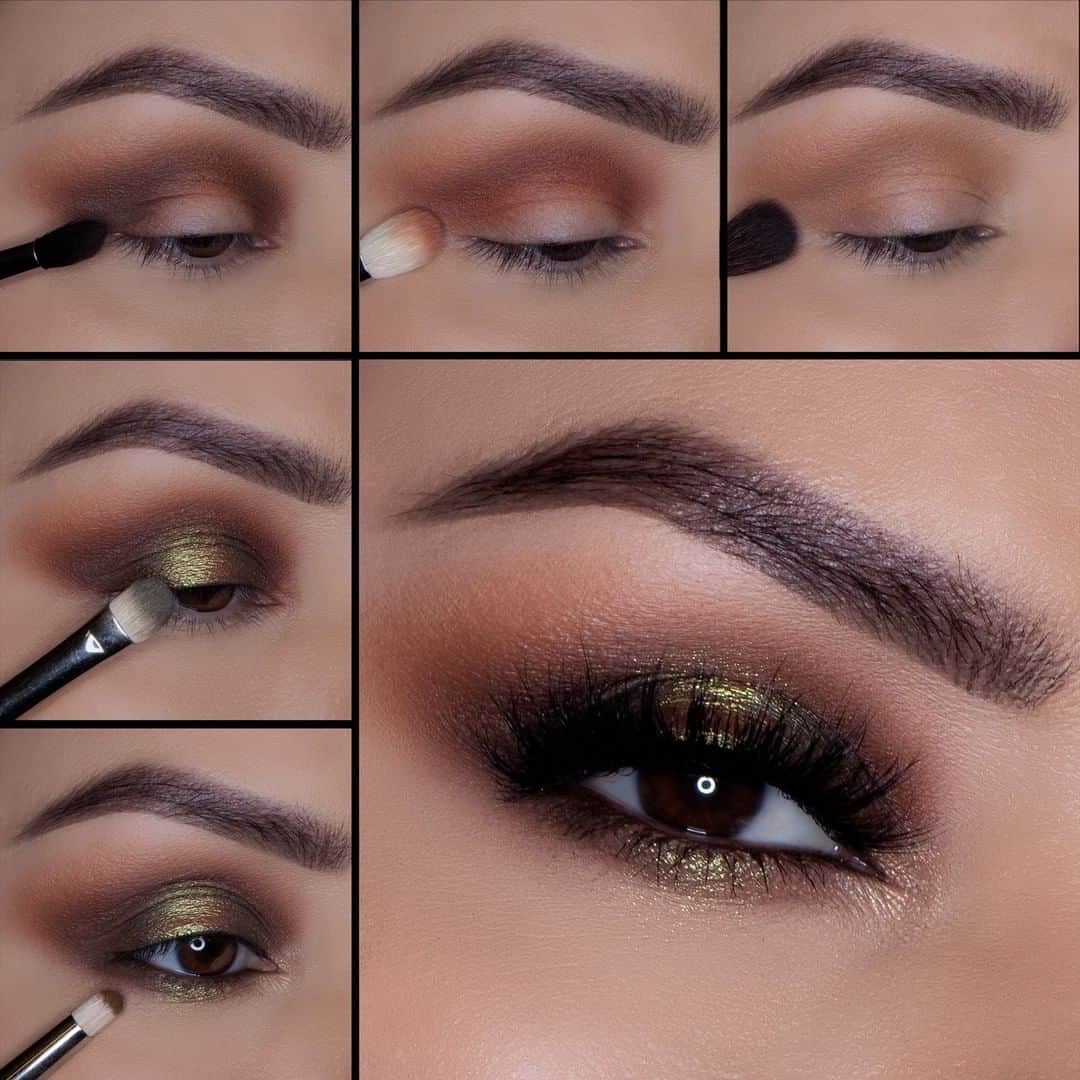 Motives Cosmeticsさんのインスタグラム写真 - (Motives CosmeticsInstagram)「What fall🍁 eye makeup dreams are made of.  Get @ElyMarino’s look: 1.Begin by taking “Profit” (Boss Babe Palette) and blend slightly above the crease  2.Using “Daring” blend into the crease  3.Using the shade “Leader” apply to either side of the lid and blend into the crease so the color meets in the crease  4.Using your finger or a flat brush pat “Ambitious” (Goal Digger Palette) to the center of the lid  5.Using “Earth” eye khol line the lower water line and blend out using “Leader” Pat “Ambitious” (Goal Digger Palette) to the center of the lower lash line. Highlight the inner corner with “Winning” (Goal Digger Palette) 6.Lina Lashes in style Sofia. . .  . . . #motivescosmetics #motives #makeup #beauty #makeupartist #mua #everydaymakeup #naturalmakeup #makeuptutorial #skincare #makeuplover #makeupaddict #beautywithbenefits  #gtl #getthelook #eyemakeup #eyelook #eyeturorial」11月5日 1時30分 - motivescosmetics
