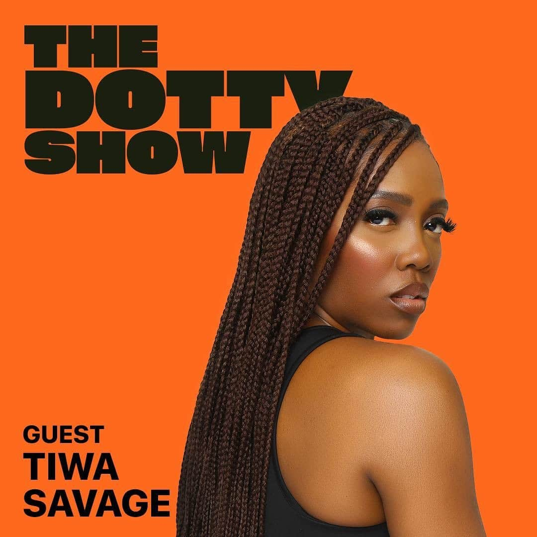 ティワ・サヴェージさんのインスタグラム写真 - (ティワ・サヴェージInstagram)「Guys I love this show and I love @amplifydot check out our interview on ‘The Dotty Show' on Apple Music 1 now apple.co/_Dotty.  #Celia The album on all streaming platforms」11月5日 1時51分 - tiwasavage