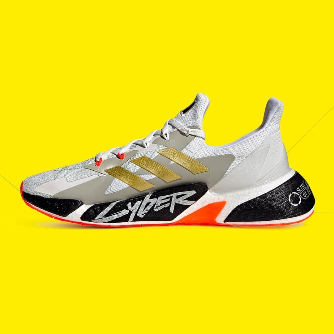 HYPEBEASTさんのインスタグラム写真 - (HYPEBEASTInstagram)「@hypebeastkicks: @adidas has prepped the x9000 'Cyberpunk 2077' pack in anticipation of the game's release. Comprised of the X9000L4 and the futuristic X90004D silhouettes, the models incorporate similar typeface seen in the game teasers along with corresponding color schemes. The X9000L4 will be dropping in four different color variations: gray, black, white, and a leopard print iteration — all with bold accents ranging from turquoise, red, gold, purple, and silver. While there’s no official release date just yet, many are calling for a November 11 release with prices ranging from $190 – $250 USD.⁠⠀ Photo: adidas」11月5日 2時46分 - hypebeast