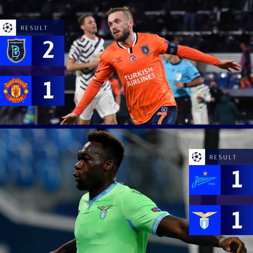 UEFAチャンピオンズリーグさんのインスタグラム写真 - (UEFAチャンピオンズリーグInstagram)「⏰ EARLY RESULTS 🧐 Who impressed most?   👏 İstanbul Başakşehir record first ever #UCL win  ✅ All square in St Petersburg between Zenit & Lazio」11月5日 5時00分 - championsleague