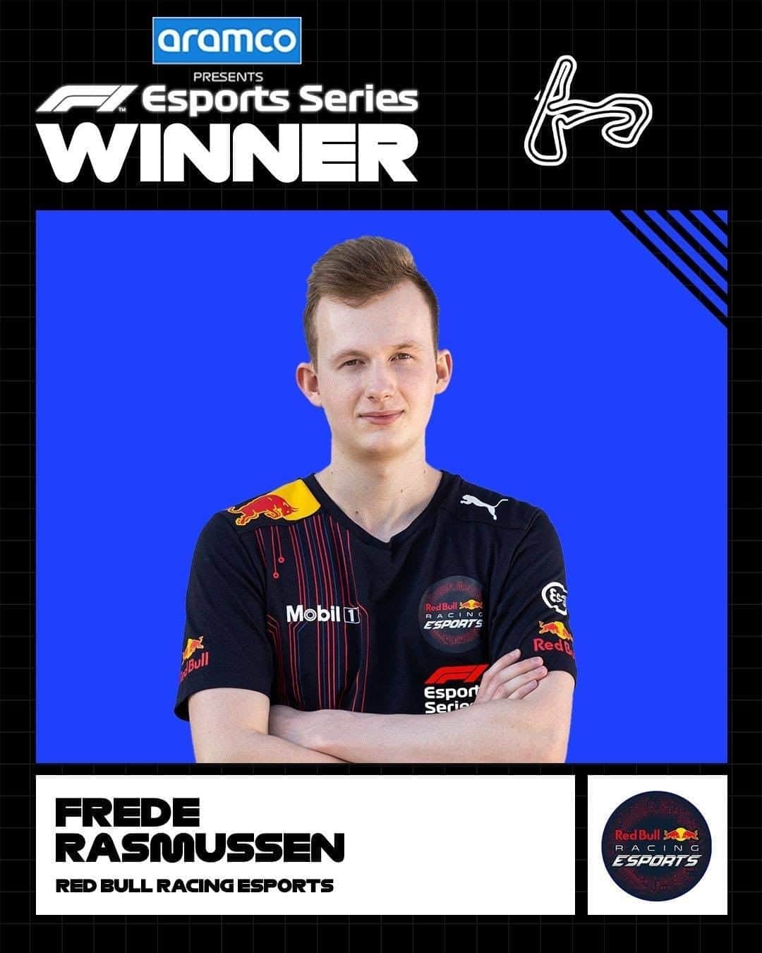 F1さんのインスタグラム写真 - (F1Instagram)「The first #F1Esports winner at Zandvoort... FREDE RASMUSSEN 🏆 🇩🇰   The 2019 runner-up delivered @redbullracing's first victory of the 2020 F1 Esports Series, presented by @aramco   #F1 #Formula1 #F1Esports #Zandvoort #RedBull #Aramco」11月5日 5時15分 - f1