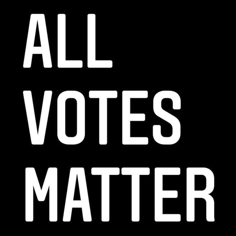 ジェフ・ペリーのインスタグラム：「Count every vote. Every vote counts.  🇺🇸🙏 #counteveryvote #election2020 #everyvotecounts #yourvoicematters」